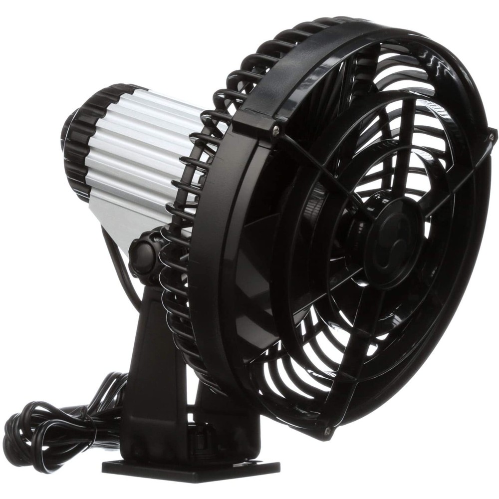 Ventilateur CAFRAMO Kona noir 12V - Waterproof IP55
