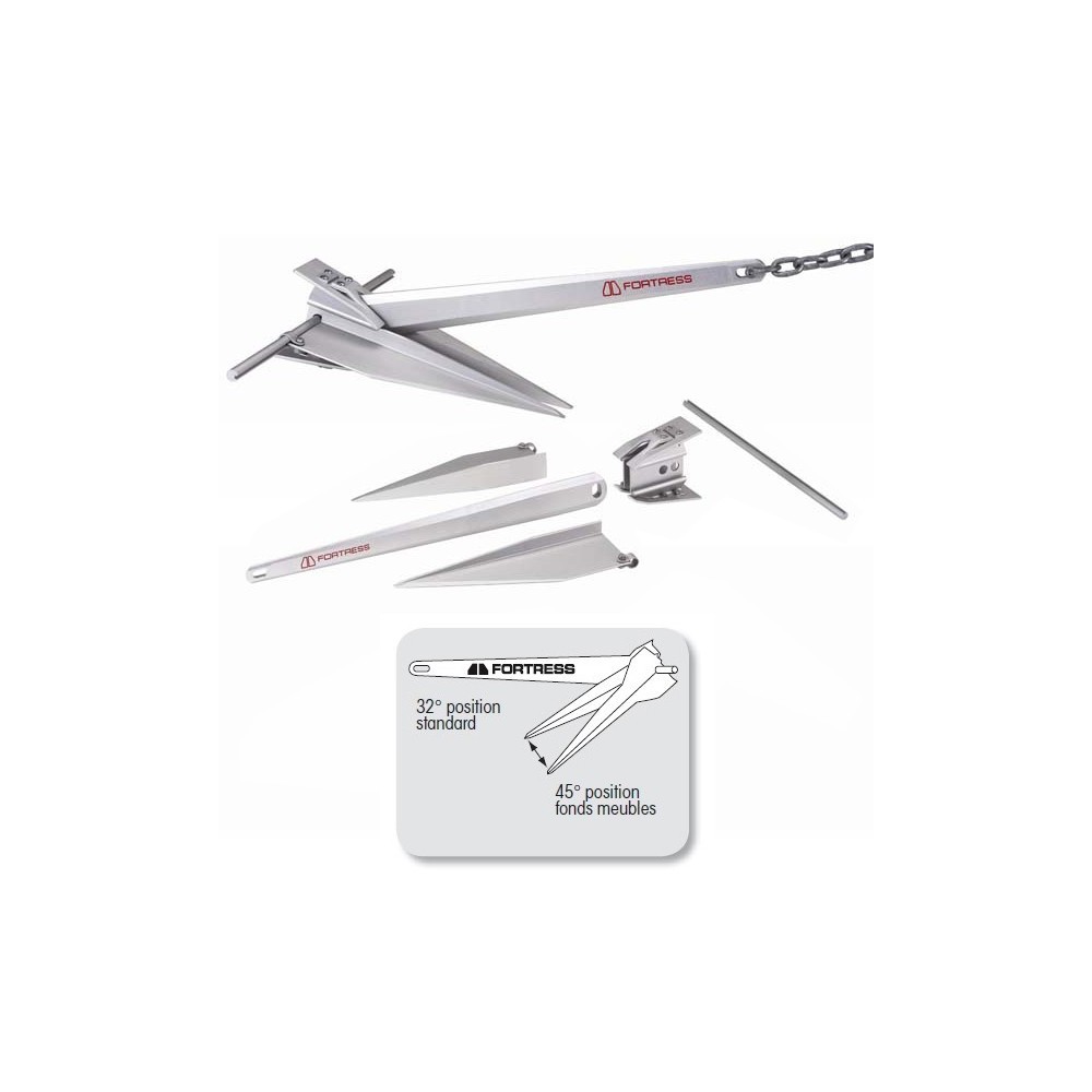 Ancre Fortress FX-55 Anchor 14.5Kg-32Lbs