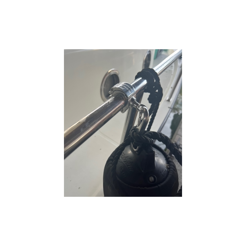 Clamp Mantus Anchors inox - Pour rail de 32mm - Vendu par 2