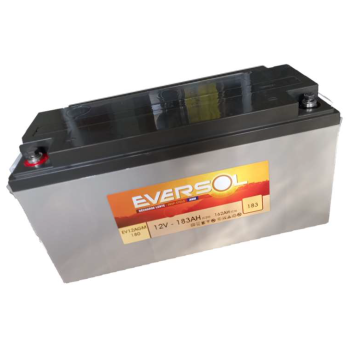 Batterie 12V 180amp Deep Cycle AGM Eversol