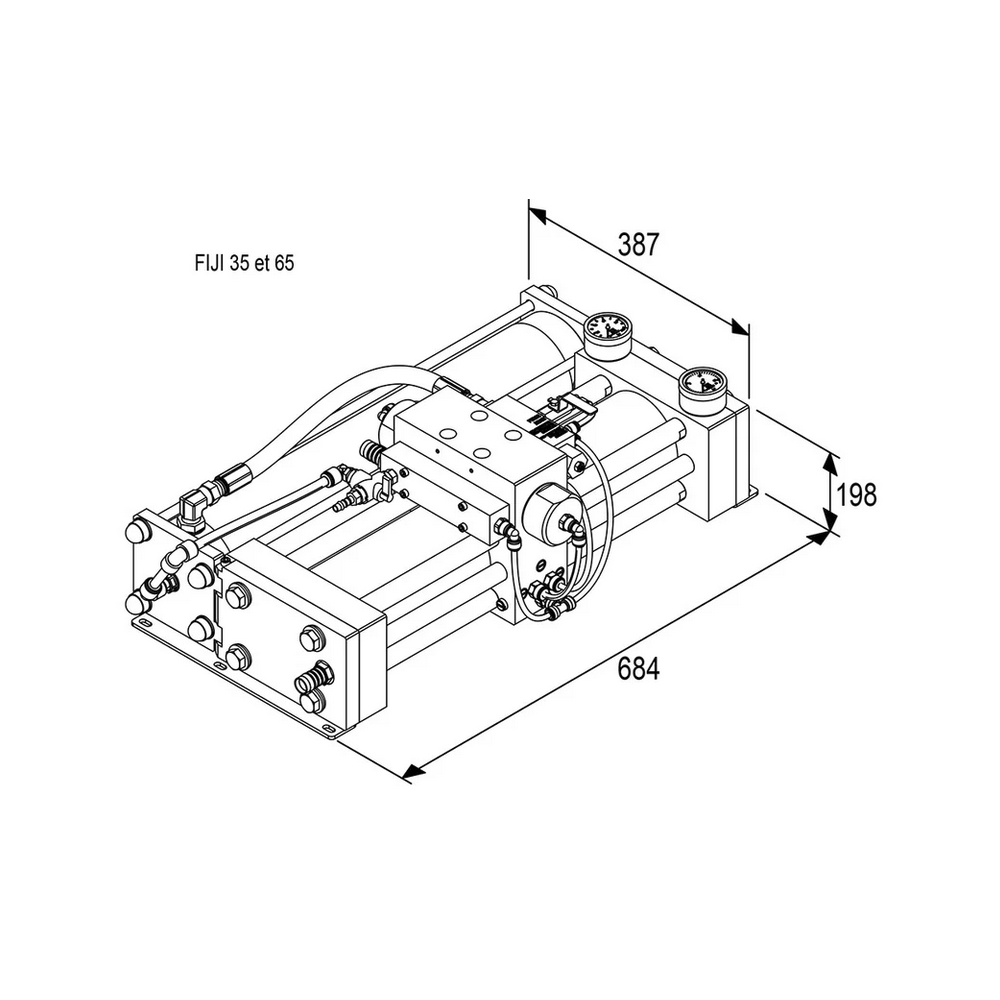 Dessalinisateur AQUA-BASE Fiji essential 65l/h 12v