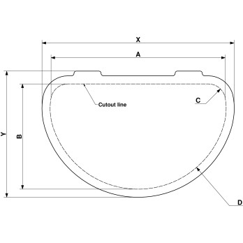 Panneau de pont demi-cercle Rutgerson