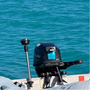 Feu de navigation blanc Mantus NLTW360 pour le tableau arrière du bateau