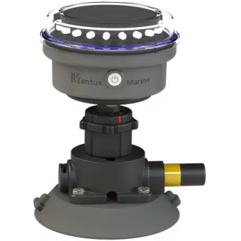 Feu de navigation blanc Mantus NLBECSSW360 avec base à ventouse