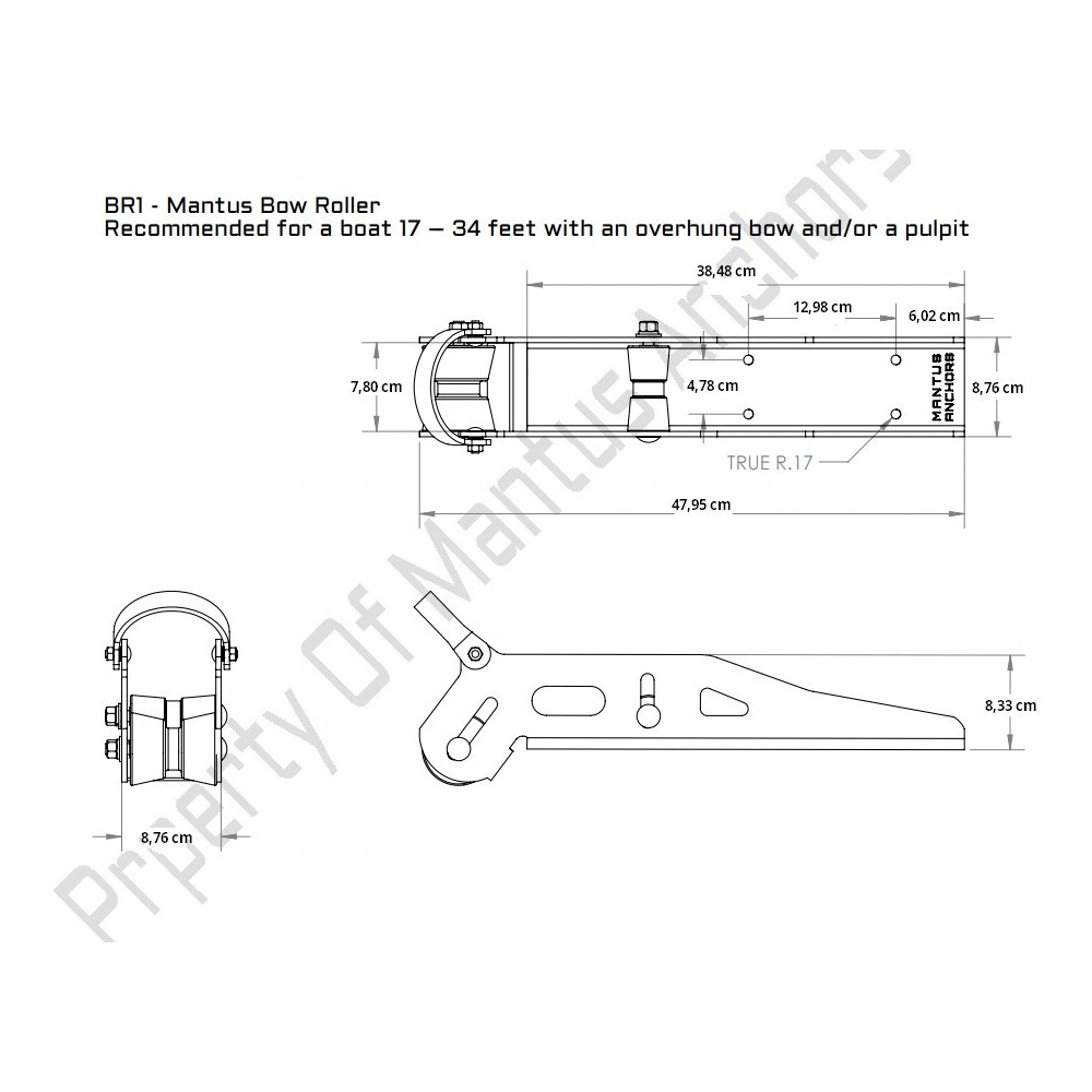 Davier inox 316 - Mantus Anchors