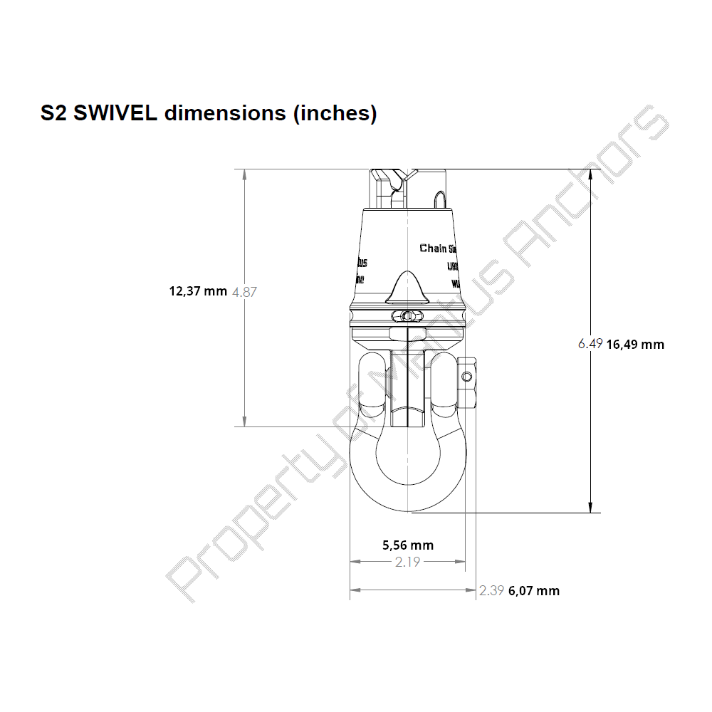 Emerillon inox Mantus Anchors