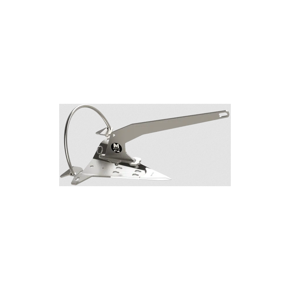 Kit ancre inox 1,1kg (2,5lbs) MANTUS MARINE avec sac et cordage - pour annexe et kayak