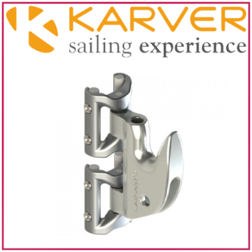 Têtière de grand voile à corne Karver - Mainsail Hook System or Gaff Lock Karver